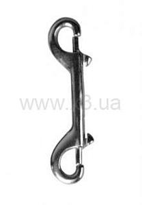 BTS Карабин двухсторонний стальной 3 1/2" (90 mm)