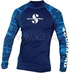 SCUBAPRO Футболка с длинным рукавом мужская Aegean (UTF-50)