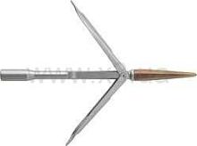 SALVIMAR Martin нержавеющая сталь, закалённый свинчивающийся наконечник с трёхгранной заточкой, 2 длинных ф