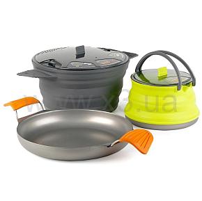SEA TO SUMMIT X-Set 32 (8' Pan+ 2.8L Pot + 1.3L Kettle)  набор посуды