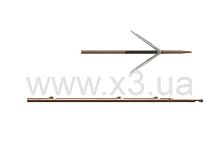 SALVIMAR Гарпун SQUALO нерж сталь SANDVIK, 7мм, 2 флажка, 170см