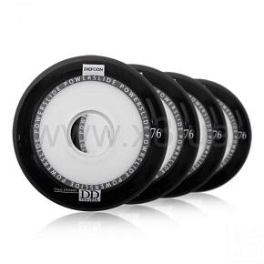 POWERSLIDE Набор колес 4 шт DEFCON Wheels 76mm, black, 4-Pack 76 2017