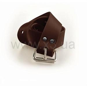C4 MARSEILLAISE brown silicone belt with s.s. buckle