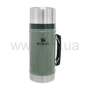 STANLEY Термос пищевой Classic Legendary Hammertone Green 0.94 л