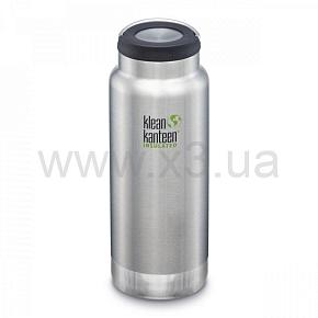 KLEAN KANTEEN  Термобутылка TKWide Loop Cap Brushed Stainless 946 ml