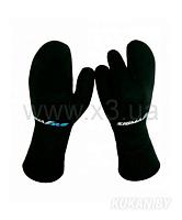 SIGMASUB Рукавицы 3-х палые (Нейлон/открытая пора) 9мм