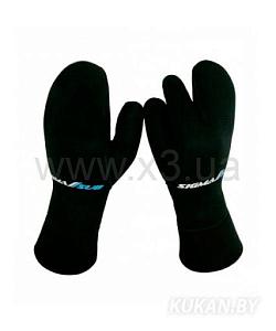 SIGMASUB Рукавицы 3-х палые (Нейлон/открытая пора) 9мм