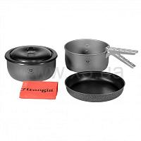 TRANGIA Набор посуды Tundra III HA 1.75 / 1.5 л (два котелка, сковорода, крышка, ручка, чехол)