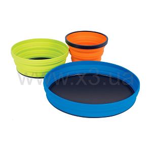 SEA TO SUMMIT X-Set 3 (X-Bowl + X-Mug + X-Plate)