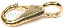 BEST DIVERS Carabiners Brass Fixed Eye 55 mm AI0243