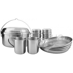 TATONKA Picnic Set IV набор посуды (Silver)