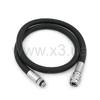 BEST DIVERS Hose BC/DRY SUIT HOSE XTREME 56 CM 3/8" BLACK