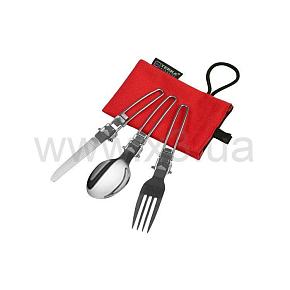 TERRA INCOGNITA Fold Set (складная ложка, вилка, нож)