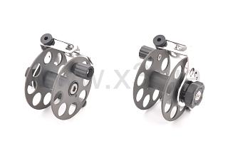 PELENGAS Катушка алюминиевая с нержавеющим кронштейном 75 мм