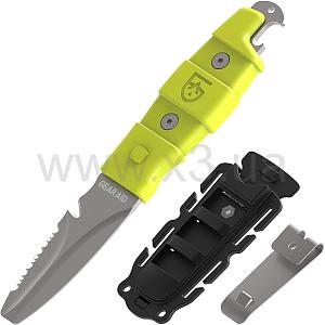 MCNETT Akua Rescue & Dive Knife green (Gear Aid)