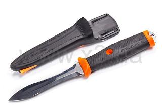 PELENGAS Нож с магнитным креплением Volga серрейтор-серрейтор