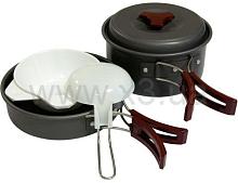 TRAMP Набор посуды из анодированного алюминия на 1-2 персоны