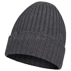BUFF KNITTED HAT NORVAL grey