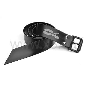 C4 Marseilleise black silicone belt with nylon buckle