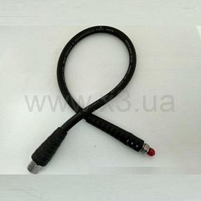 BS DIVER Шланг низкого давления в нейлоновой оплётке (для второй ступени) 90см с защитой для 1-й и 2-й ступен