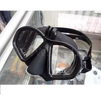 BS DIVER COVERT ACTION чёрный силикон, двустёкольная с креплением для видеокамеры,без бокса