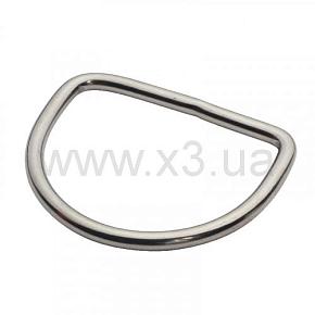 HALCYON D-Ring, 1" (25 mm) нержавеющая сталь, прямая