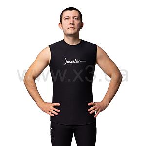 MARLIN Майка NYLON Black/Black, 3 mm