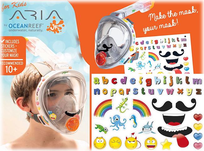 Полнолицевая маска для детей Ocean Reef Aria Junior