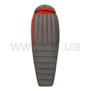 SEA TO SUMMIT Flame FmII Women's Long 2019 Dark Grey/Paprika, Right Zip