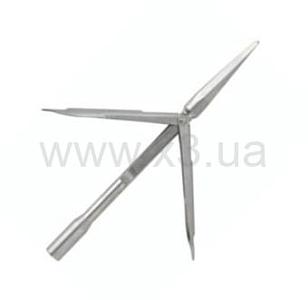 SALVIMAR Martin нержавеющая сталь, трёхгранная заточка, 2 длинных флажка