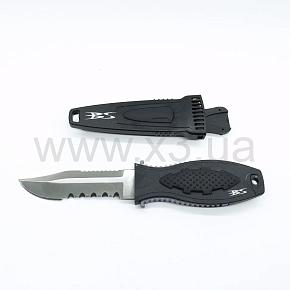 BS DIVER Mini OS (420 J2 ss) нерж.сталь в ножнах