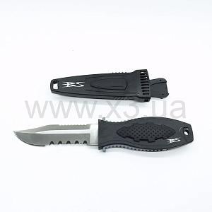 BS DIVER Mini OS (420 J2 ss) нерж.сталь в ножнах