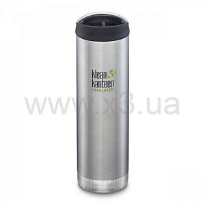 KLEAN KANTEEN  Термочашка TKWide Cafe Cap Brushed Stainless 592 ml