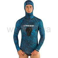 CRESSI SUB Рашгард BLUE HUNTER со шлемом (для подводной охоты)