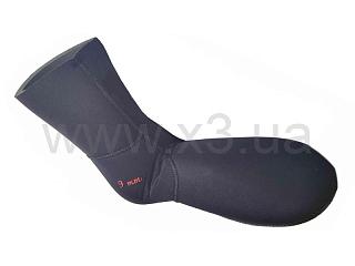 BS DIVER ANATOMIC 9mm K-tipe (откр. пора/чёрный нейлон)