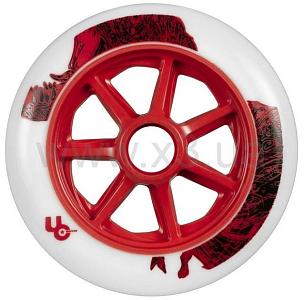 POWERSLIDE Колесо для роликов T-Rex (Bullet Radius)125mm/86a, white 18