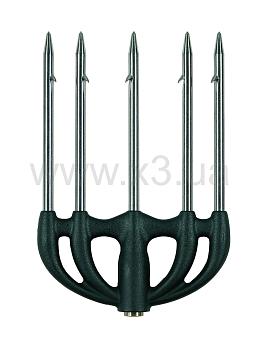 DEVOTO SUB Five lights stainless steel prong - heavy