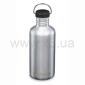 KLEAN KANTEEN  Бутылка для воды Classic Loop Cap 1182 мл Brushed Stainless