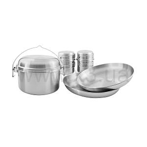 TATONKA Picnic Set II набор посуды Silver