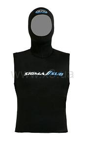 SIGMASUB Майка со шлемом без рукавов (Нейлон/нейлон) 5 мм