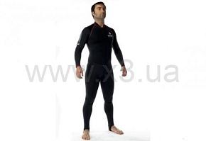 SARGAN Nero mono unisex Lycra suit