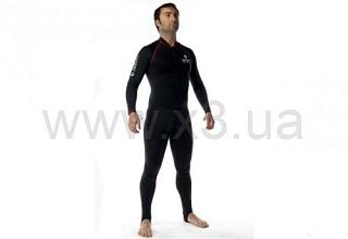SARGAN Nero mono unisex Lycra suit