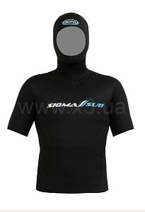 SIGMASUB Майка с рукавами и шлемом (Нейлон/нейлон) 3 мм