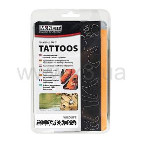 MCNETT Tenacious Repair Tape Tattoos Wildlife Clamshell заплаты для ремонта