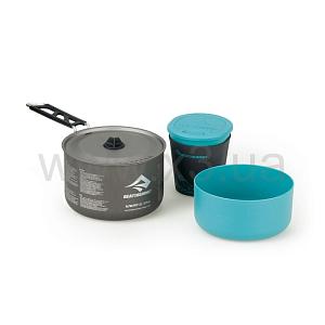 SEA TO SUMMIT Alpha Cookset 1.1 набор посуды (Pacific Blue/Grey)