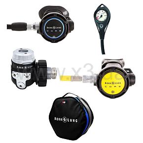 AQUALUNG Комплект регулятор CORE SUPREME DIN октопус, манометр, сумка (RC125112)
