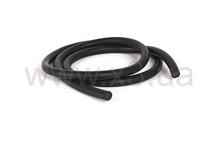 DEVOTO SUB Black latex rubber diam 17 - per metre