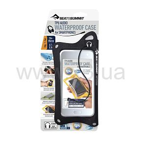 SEA TO SUMMIT TPU Audio W/P Case for Smartphone (Black)