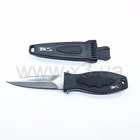 BS DIVER Mini STINGER (420 J2 ss) нерж.сталь в ножнах (для охоты)