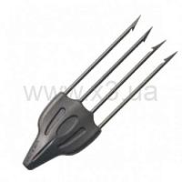 SALVIMAR Насадка четырёхзубая SPEED 4 нержавеющая